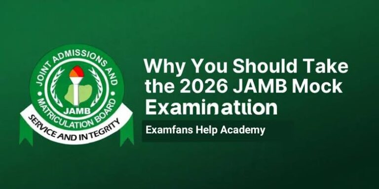JAMB (UTME) 2026 Mock Exam – Everything You Needs To Know.